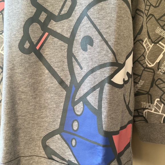 Marvel Thor Long Sweatshirt/Short Dress - Picture 2 of 9